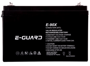 E-Guard 12V/90Ah AGM General Purpose Battery