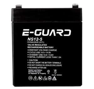 E-Guard 12V/5Ah AGM General Purpose Battery