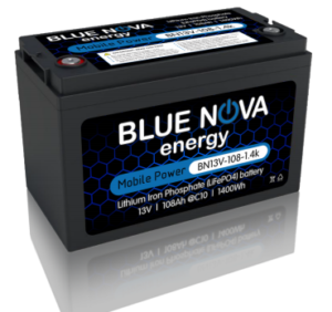 BlueNova Mobile Series Lithium Iron Phosphate 13V-108Ah-1.4K Battery