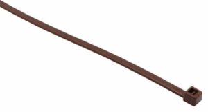 Eurolux Cable Ties 148X3.5Mm T30R Brown Qty.100