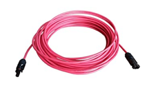 Geyserwise 6mm Solar Flex Pre Terminated MC4 Cabling 6meter Lengths Red