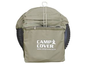 Camp Cover Wheel Bin Safari Ripstop Standard Khaki (Cover Only)