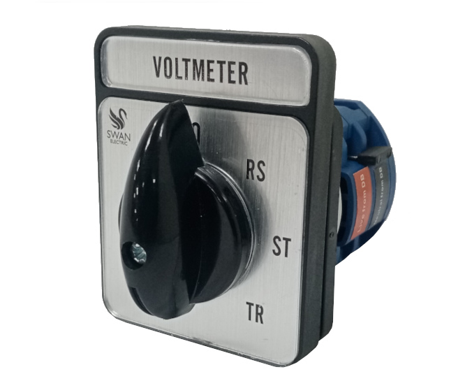 Swan Electric Cam Switch Voltmeter 4 Position 10A