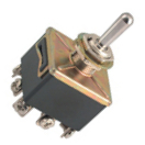 Large Toggle Switch Tpdt On-Off-On Sc B067J