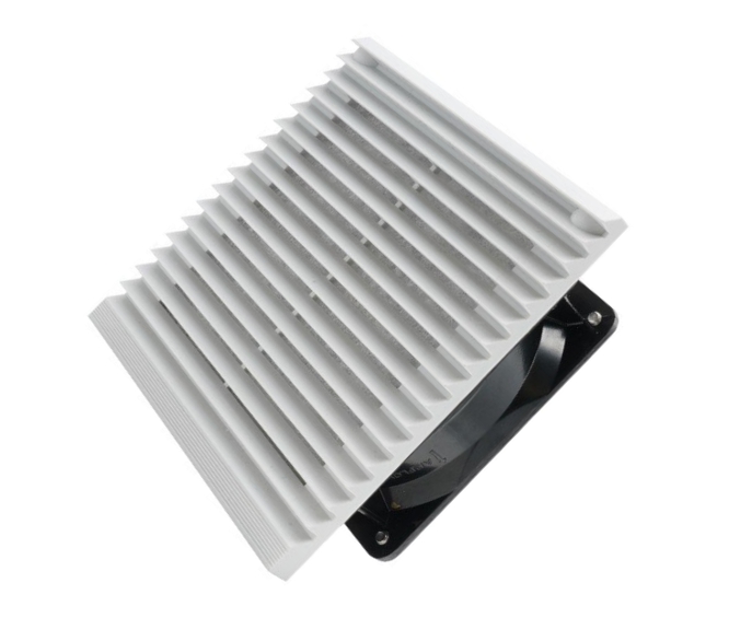 116Mm Louvered Filter/Finger Guard For 92Sq Fan Kd-702