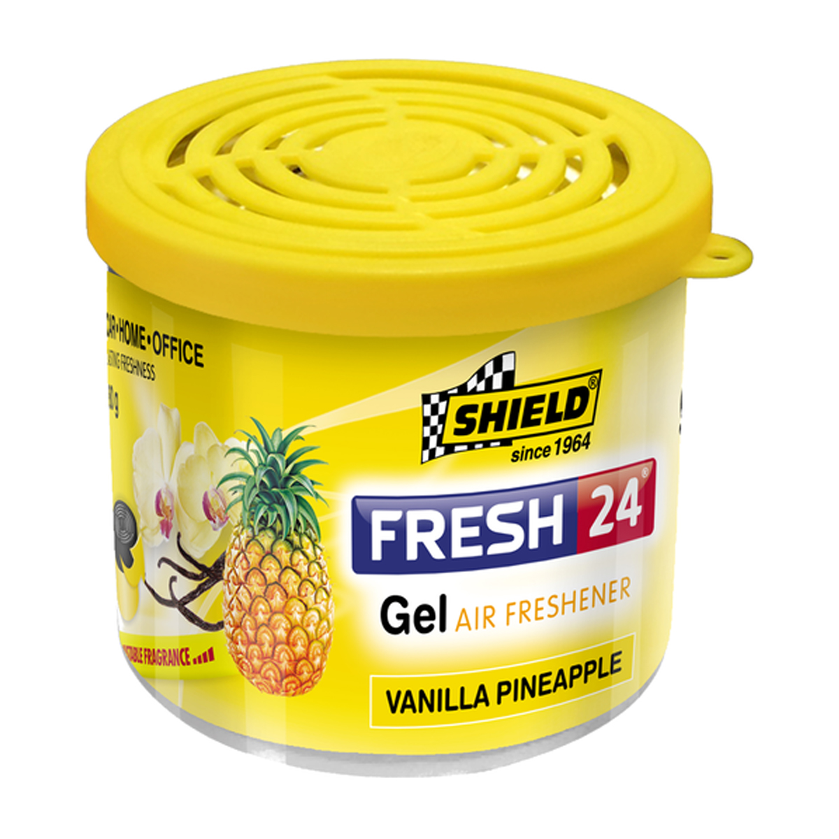 Shield Fresh 24 Gel Air Freshener Vanilla Pineapple 80Gr