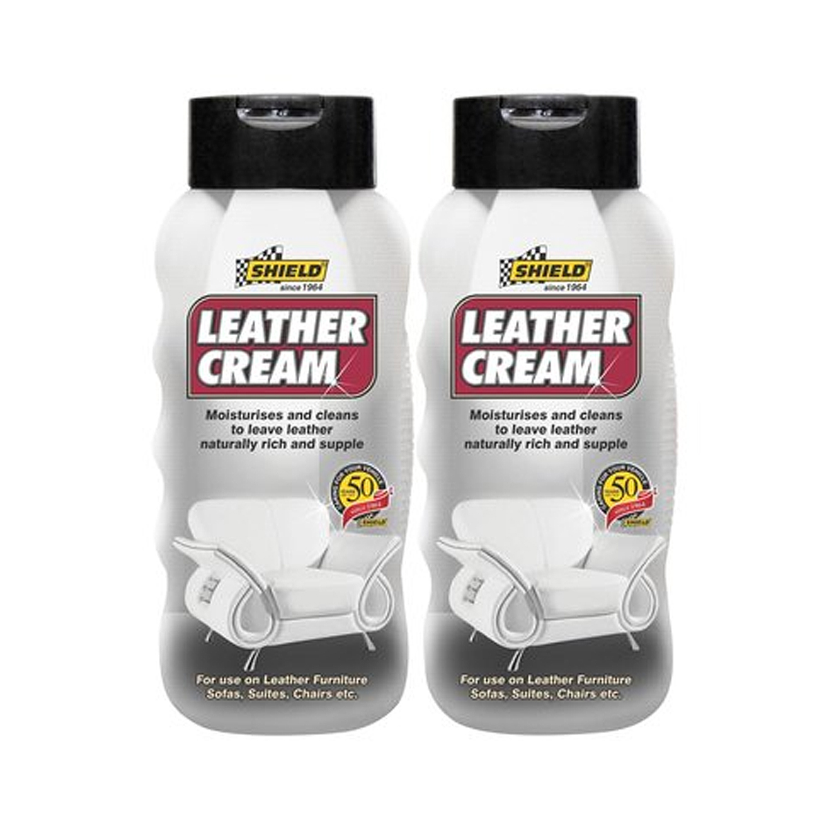 Shield Leather Cream Banded Pack Std