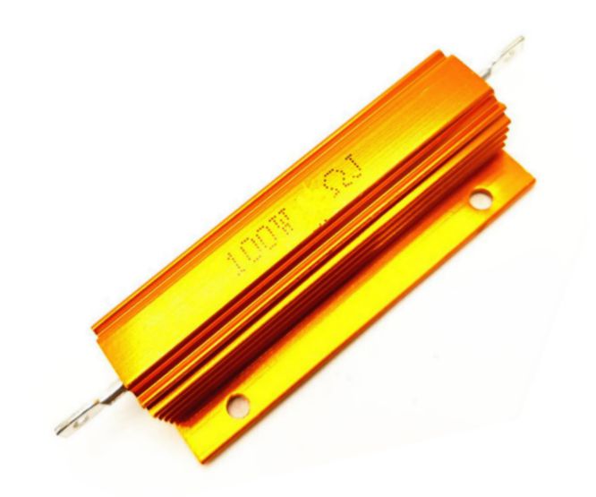 Resistor 100W Aluminium In 50W Case 220E 100W-220E-J