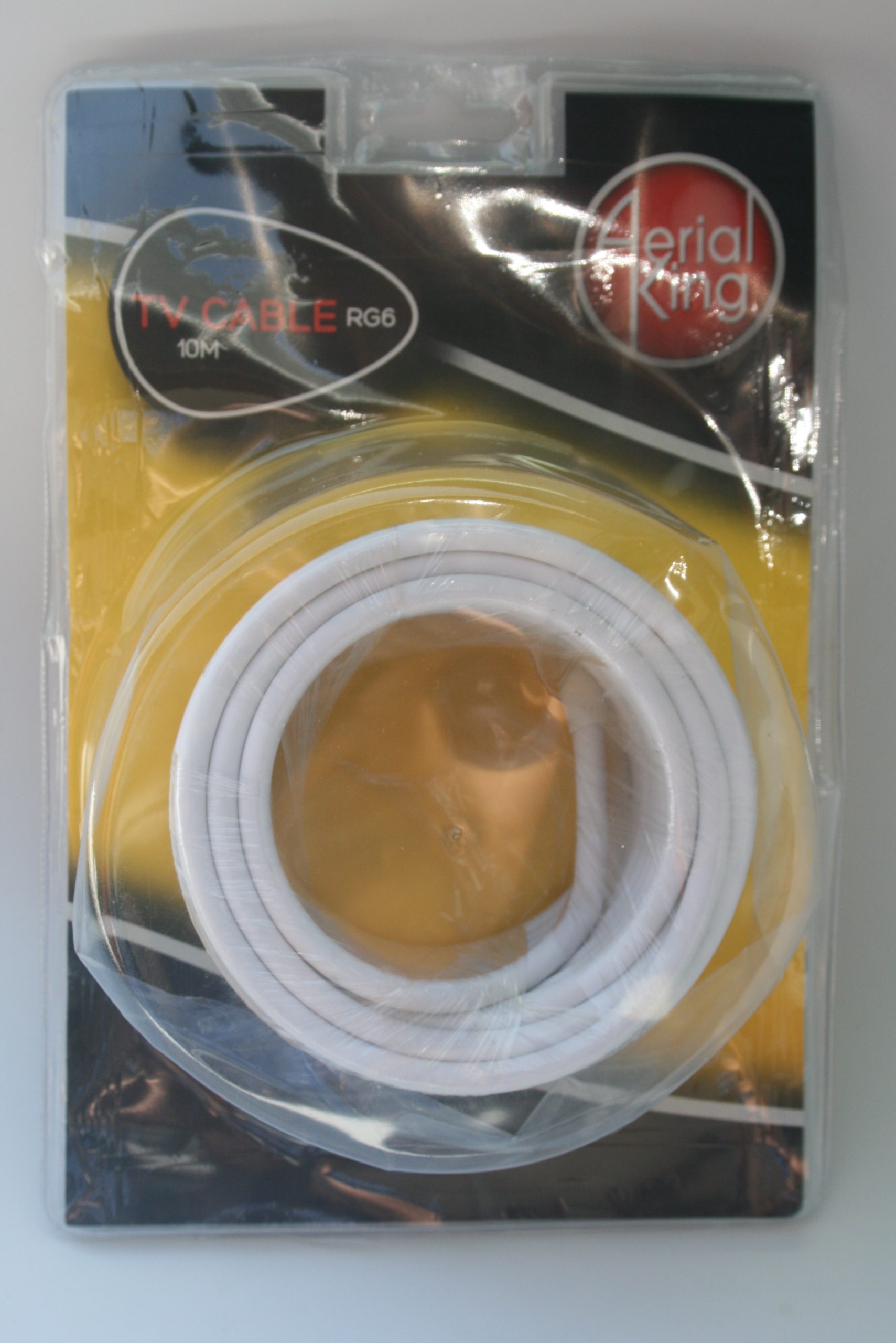 Cable Rg6 White (10M) Retail
