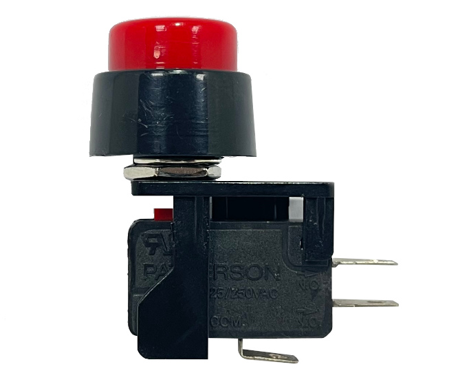 Mini Micro Limit Switch P/But 24Mm Red Vps-62R-C1